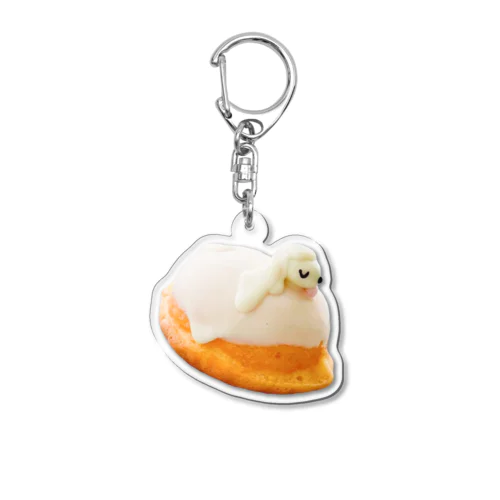 レモンケーキ犬 Acrylic Key Chain