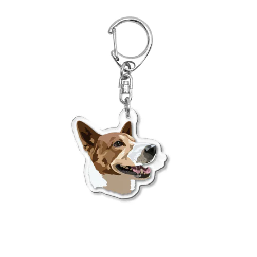 こてつくん Acrylic Key Chain