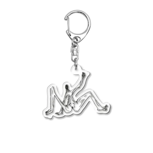 404 Acrylic Key Chain