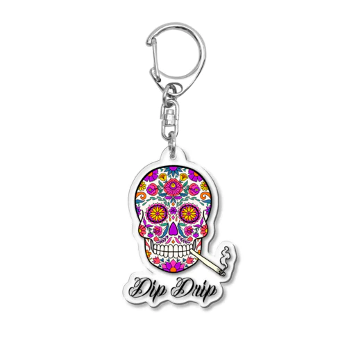 DIP DRIP "Sugar Skull" Series Acrylic Key Chain