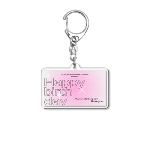 otanjobi keyring  Acrylic Key Chain