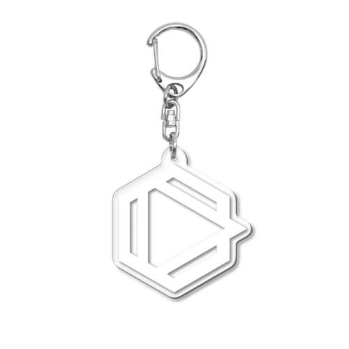 Scientiaロゴ(ホワイト) Acrylic Key Chain