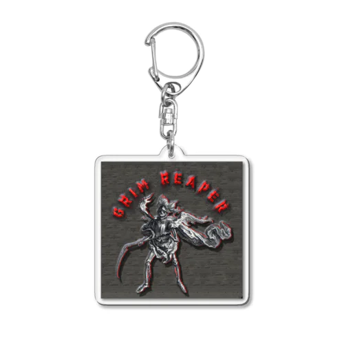 Grim Reaperー鎧を着た死神 Acrylic Key Chain