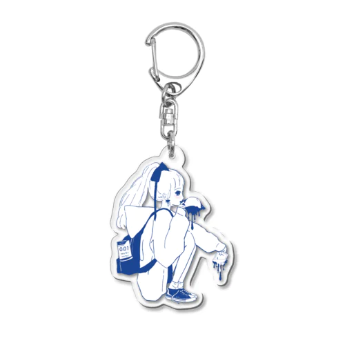 01.Smoking Lover❤︎...Rubber? Acrylic Key Chain