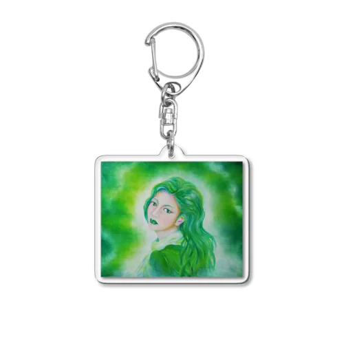 ハッピークラウン12・woman Acrylic Key Chain