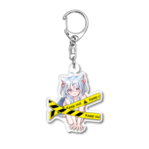 きぷあう！天使猫ちゃん Acrylic Key Chain