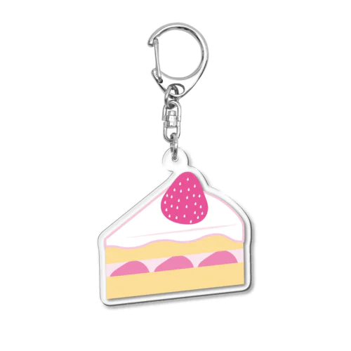 ショートケーキ最高！ Acrylic Key Chain