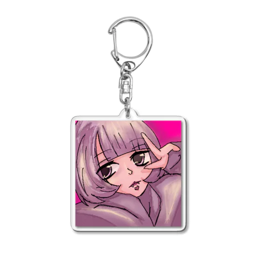 自画像 Acrylic Key Chain