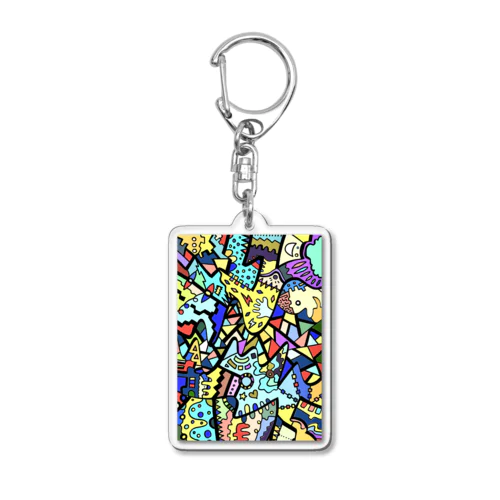 マイ ラクガキ コレクション！(シリーズ) by.地底人 オリジナルアクリルキーホルダー Acrylic Key Chain