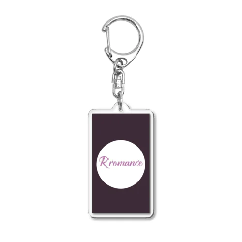 R*romanceロゴ Acrylic Key Chain