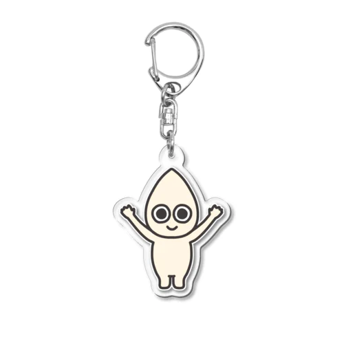 白ゴマくん Acrylic Key Chain