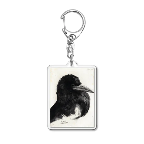 鴉の子 Acrylic Key Chain