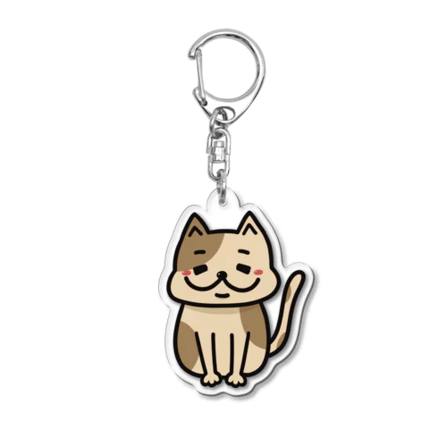 拡散希望にゃん！「ネコ」 Acrylic Key Chain