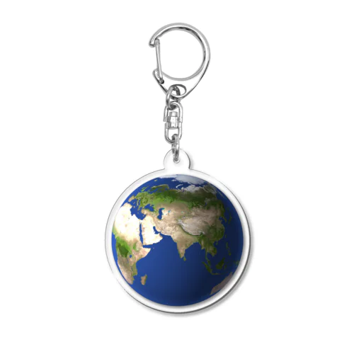 地球 Acrylic Key Chain