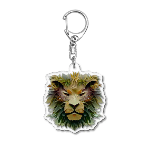 ライオンの魅力を引き出すオリジナルグッズ Acrylic Key Chain