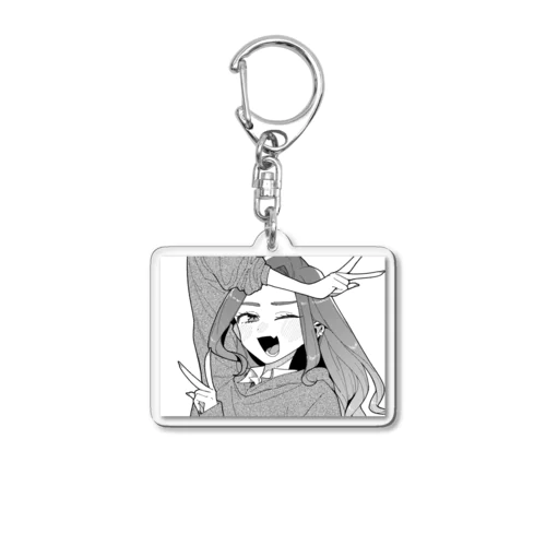 かっこいいピース！ Acrylic Key Chain