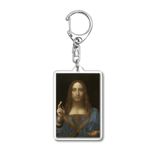 サルバトール・ムンディ/ Salvator Mundi Acrylic Key Chain