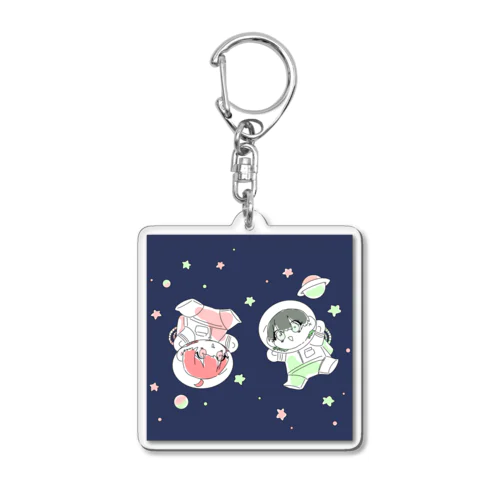 さんはち！宮坂＆無名 Acrylic Key Chain