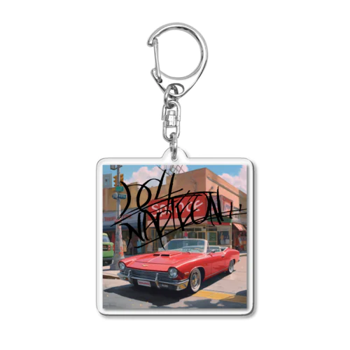 車 Acrylic Key Chain