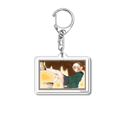 きなこもちぃ Acrylic Key Chain