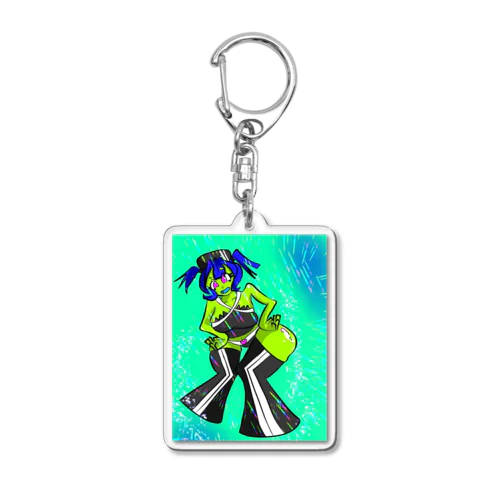 エレクトリック Acrylic Key Chain