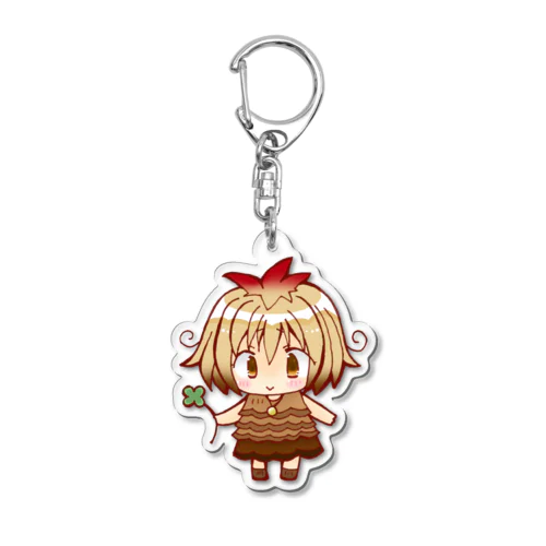 比内地鶏のひないちゃん Acrylic Key Chain