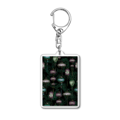 花鳥提灯柄BL Acrylic Key Chain