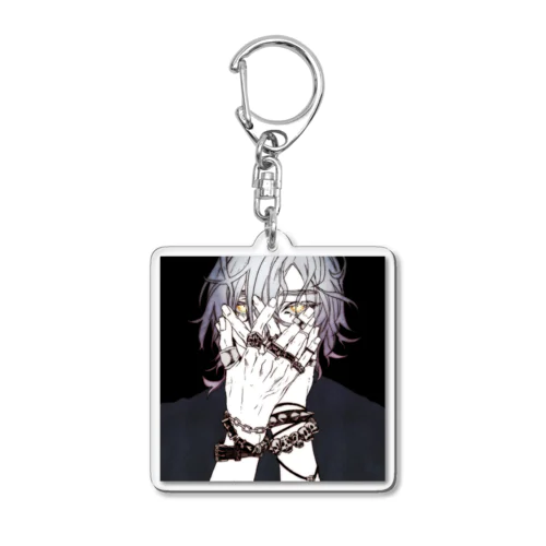 Wolf Acrylic Key Chain