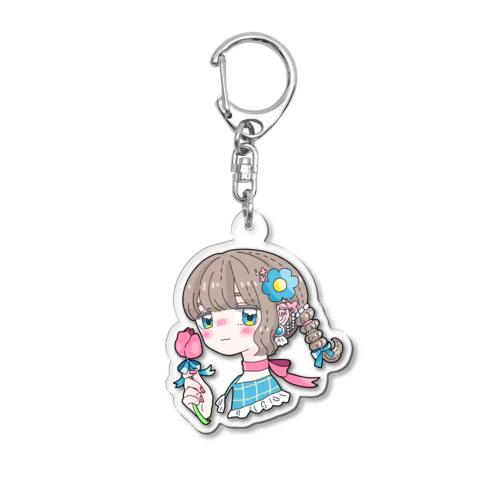 チューリップ Acrylic Key Chain