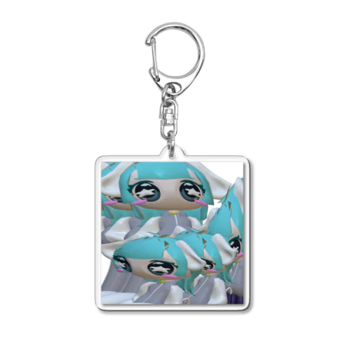 ネコ(ジャージ) Acrylic Key Chain