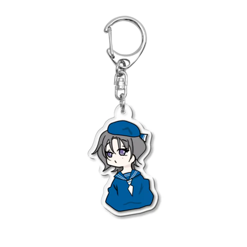 セーラーかわいい、さえき Acrylic Key Chain