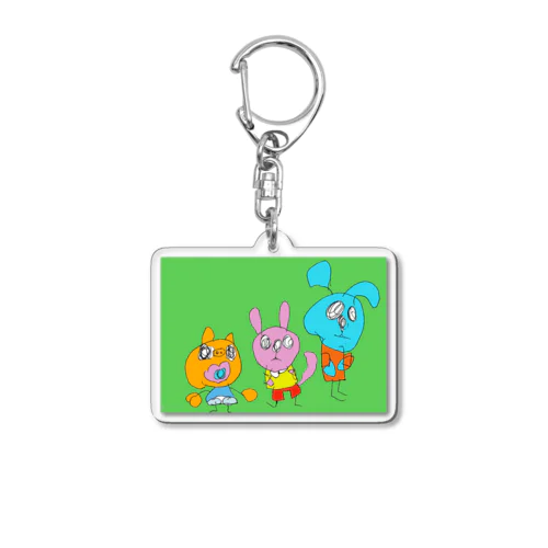 おさんぽ Acrylic Key Chain