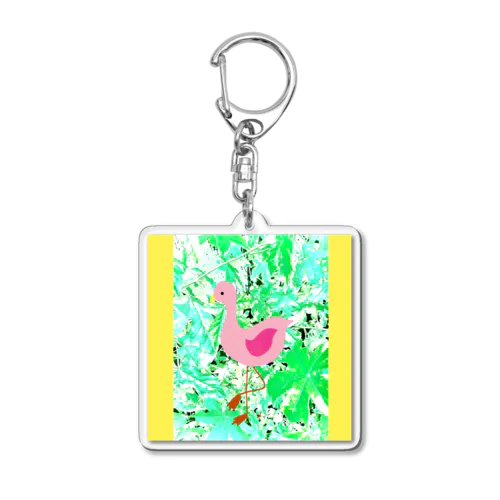 ふらみんご No.1 Acrylic Key Chain