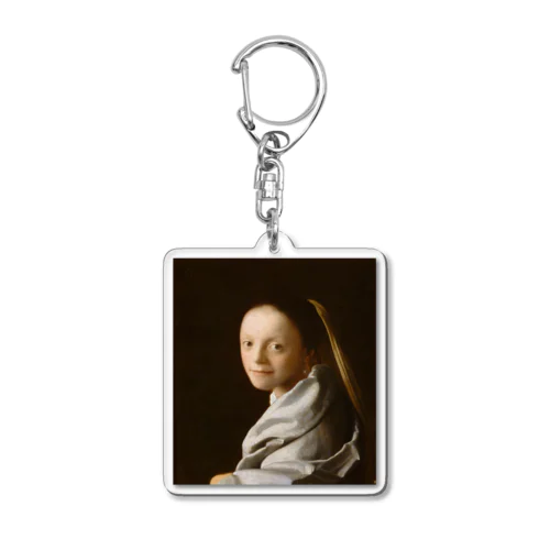 少女 / Portrait of a Young Woman Acrylic Key Chain