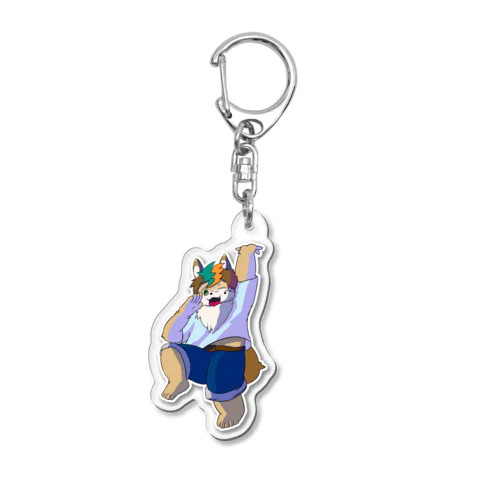 夢柴犬斗　アクリルキーホルダー Acrylic Key Chain