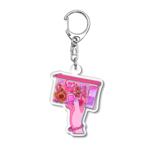 女の子の必需品 Acrylic Key Chain