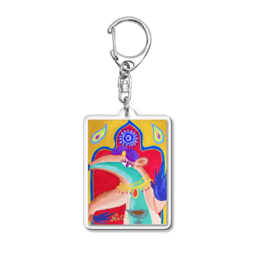 アリクイ君わーるでぃ～　India Acrylic Key Chain