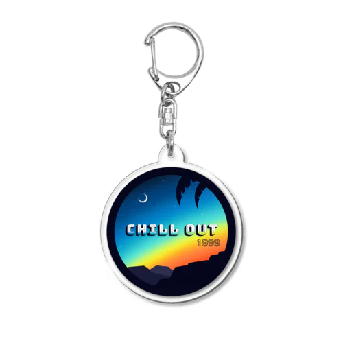 chill Acrylic Key Chain