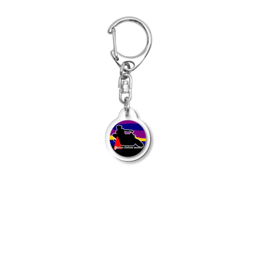 パイロンスラロームマニアアクリルキーホルダー Acrylic Key Chain