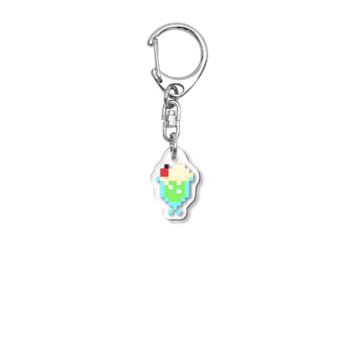 クリームソーダ Acrylic Key Chain