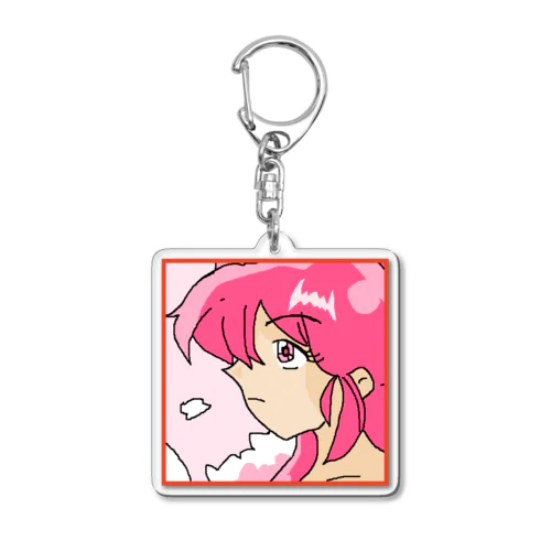 女３ Acrylic Key Chain