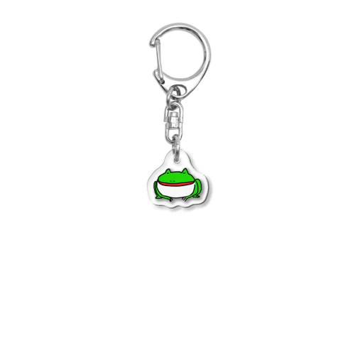 カエルです Acrylic Key Chain