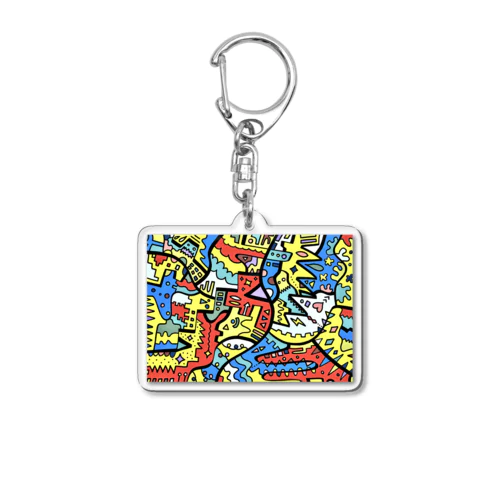 マイ ラクガキ コレクション！(シリーズ) by.地底人 オリジナルアクリルキーホルダー Acrylic Key Chain