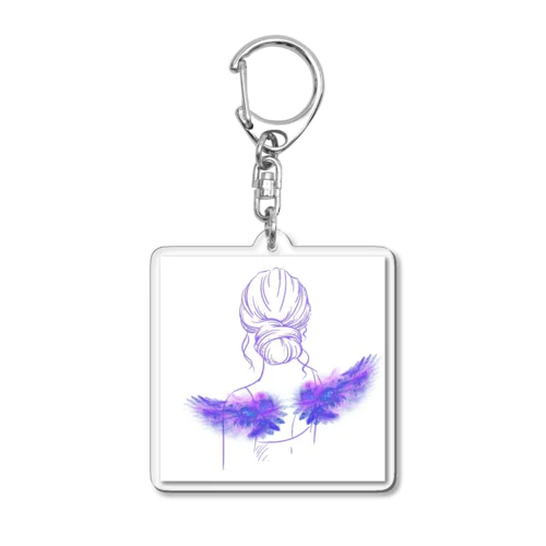 天使（仮） Acrylic Key Chain