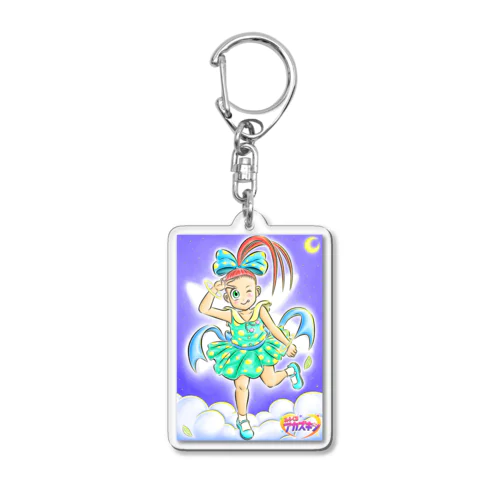 『みらくる✨アカズキン』キーちゃん・てへぺろピース‼‼ Acrylic Key Chain