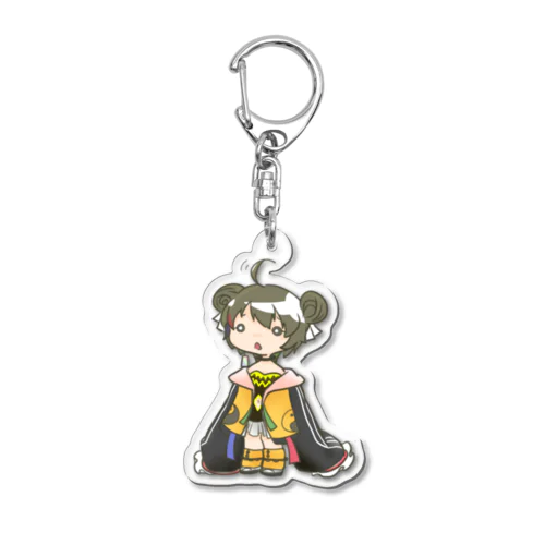 八狸ちまき 1周年記念グッズ Acrylic Key Chain