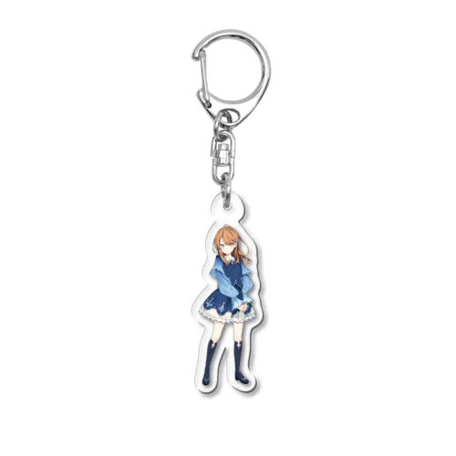 『テンプリ』のララ（長袖ver） Acrylic Key Chain