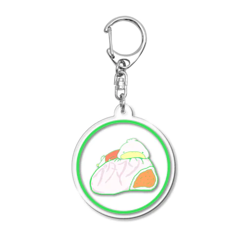 すがもんとブタマン Acrylic Key Chain