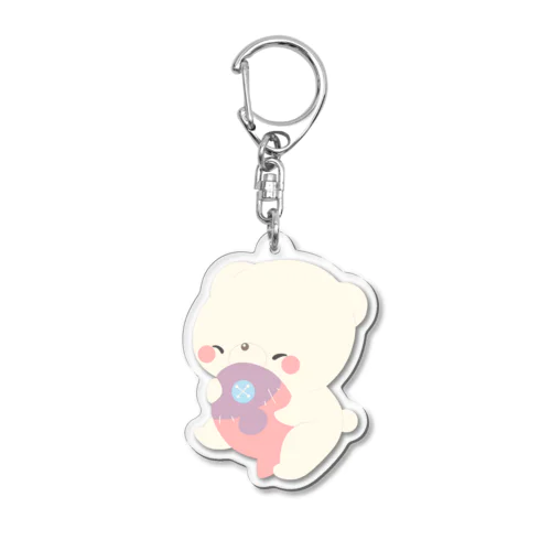 しろくまちゃん Acrylic Key Chain