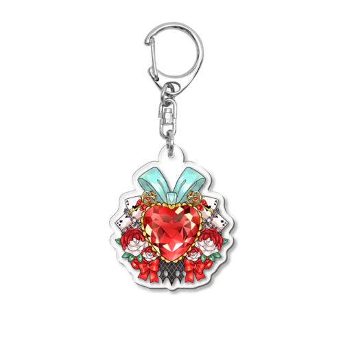 ハートチャーム アリスＶｅｒ． Acrylic Key Chain